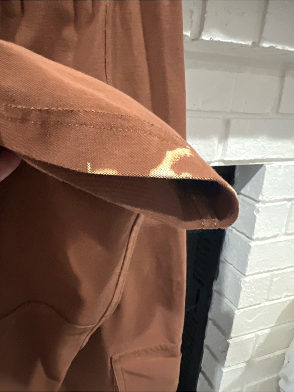 Lululemon Light Utilitech Cargo Pocket High-Rise Crop Roasted Brown Pants 30 - Picture 4 of 7
